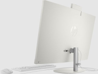 HP 27-cr0154nh Touch 27" FHD(1920x1080) Core i7-1355U, 8GB DDR4 3200 (1x8GB), SSD 512Gb,  Intel Iris XE Graphics, noDVD, eng kbd&mouse wired, HD Webcam,  Shell White, DOS, 1Y Wty