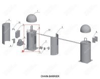DOORHAN Каркас цепного барьера, DHCH-2