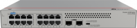 HUAWEI eKit S110-16T2S (16*10/100/1000BASE-T ports, 2*GE SFP ports, built-in AC power, fanless)