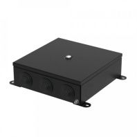 Коробка металлическая черная 200х200х65 (4 шт/кор)