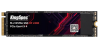 KingSpec SSD 512GB M.2 2280 PCIe 4.0 x4 NVMe R4900/W2800MB/s 3D TLC MTBF 1M 600TBW