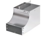 Угол вертикальный внутренний, переходник CSSS 90 осн. 400 H80 в комплекте с крепежными элементами и соединительными пластинами