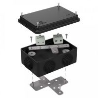 Коробка огнестойкая для о/п 40-0340-FR6.0-4 Е15-Е120 RAL9005 120х80х50 (20 шт/кор)