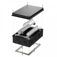 Коробка огнестойкая для о/п 40-0330-FR6.0-40 Е15-Е120 RAL9005 260х175х90 (7 шт/кор)
