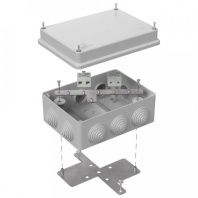 Коробка огнестойкая для о/п 40-0310-FR6.0-4 Е15-Е120 RAL7035 150х110х70 (6 шт/кор)
