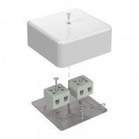 Коробка огнестойкая для кабель-канала 40-0470-FR16.0-4 Е15-Е120 RAL9003 103х103х45 (22 шт/кор)