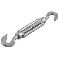 Талреп крюк-крюк D8, оцинкованная сталь