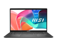 MSI Modern 14 F13MG Core i5-1334U 14" FHD (1920*1080),IPS,DDR4 16GB (8GB*2),512GB SSD,Iris Xe Graphics,backlight (White),Platinum Gray,45Whr,1.5kg,DOS