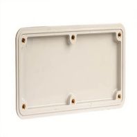 Фланцевая заглушка тип В для корпусов RAM box, 123x88 мм