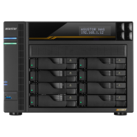 ASUSTOR AS6808T 10-Bay NAS/AMD Ryzen V3C14 2,3GHz/16GB DDR5, noHDD(HDD,SSD)/2x5,2х10,Gbe(LAN)/3xUSB3.2,Type-C; 90IX01T8-BW3S00