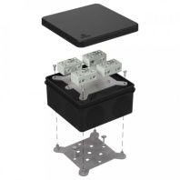 Коробка огнестойкая разветвительная для о/п двухкомпонентная 60-0300-FR6.0-4-8-Р Е15-Е60 RAL9005 100х100х50 (14 шт/кор)