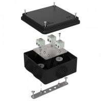 Коробка огнестойкая для о/п 40-0300-FR1.5-6 Е15-Е120 RAL9005 100х100х50 (14 шт/кор)