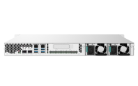 QNAP SMB 1U/4bay QC 1,7GhzCPU/2Gb(upto16Gb)/upto 16HDD with TL-R1200S-RP/SATA(3,5" 2,5")/ 4xUSB3.2/1xEXP.slot/2x2,5GbE 2x10GbE(SFP+)/iSCSI/2xPS/no rail(RAIL-B02)/3YW TS-432PXU-RP-2G-EU-RU