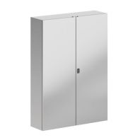 Корпус навесной STH с М/П двухдверный из нержавеющей cтали AISI316 ВxШxГ 1400x1000x300 мм, с фланцем, IP55