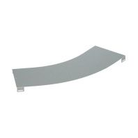 Крышка на угол горизонтальный 45?, осн.600, R900, в комплекте с крепежными элементами и соединительными пластинами, необходимыми для монтажа