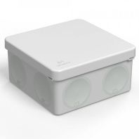 Коробка распределительная 60-0300 для прямого монтажа двухкомпонентная безгалогенная (HF) 100х100х50 (66шт/кор)