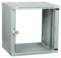 ITK Шкаф LINEA WE 6U 550x350мм дверь стекло серый