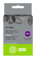 Cactus CS-TZE651 TZe-651 черный для Brother 1010/1280/1280VP/2700VP