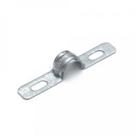 Скоба металлическая двухлапковая усиленная противопожарная СМДУ d10-11 мм (100шт/2200шт уп/кор)