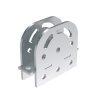 Крепление шарнирное для соединения профилей BPM-41, горячеоцинкованное