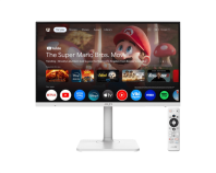 MSI Modern MD272UPSW 27" 16:9 UHD(3840x2160) IPS Flat,4ms(GTG),1000:1,100M:1,300nits,1xHDMI,1xDP,1xUSB-C,2xUSB-A,1xRJ45,Speaker,Tilt,Swivel,Height,Pivot,60Hz,White,1y war-ty