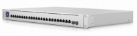 Ubiquiti Switch Enterprise XG 24 Layer 3 switch with (24) 10GbE RJ45 ports and (2) 25G SFP28 ports.