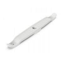 Держатель плоского кабеля двусторонний для прямого монтажа на 8 мест в гофроящике белый (290 шт/кор)