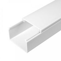 Кабель-канал белый 2-й замок 60х40 мм (18м/уп)