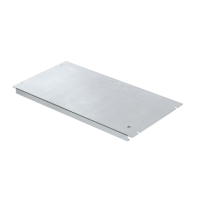 Пластина глухая шириной 800, глубиной 210мм RAM block