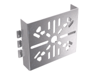 Увеличенная монтажная плата 130х145 перфорированная