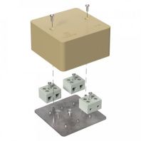 Коробка огнестойкая для кабель-канала 40-0460-FR10.0-6 Е15-Е120 RAL1001 85х85х45 (44 шт/кор)