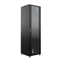 (4400) Бастион SKAT TB-22R660GF-B Телекоммуникационный шкаф 22U/600x600мм/Пд-стекло/Зд-металл/RAL9005/47,5кг/1.5 л.г