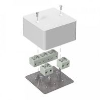 Коробка огнестойкая для кабель-канала 40-0460-FR6.0-10 Е15-Е120 RAL9003 85х85х45 (44 шт/кор)