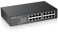 Коммутатор Zyxel GS1100-16, 16xGE, rack 19", бесшумный
