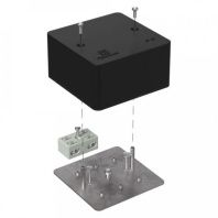 Коробка огнестойкая разветвительная для кабель-канала 40-0460-FR6.0-4-2-Р Е15-Е60 RAL9005 85х85х45 (44 шт/кор)