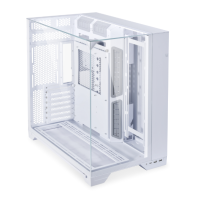 LIAN LI O11 Vision White, Midium Case: EATX(under 280mm)/ATX/MICRO-ATX/MINI-ITX, 2xUSB 3.0, 1xUSB Type-C, 1xAudio, Included Fans: none