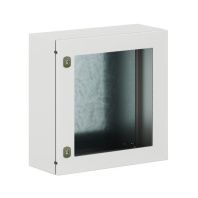 Корпус навесной уличный ST Outdoor с М/П с прозрачной дверью ВxШxГ 600x600x250 мм, IP66