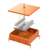 Коробка металлическая огнестойкая 70-0390-FR6.0-24 E15-E120 RAL2004 200x200x65 (4 шт/кор)