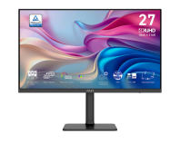 MSI Modern MD272UPHG 27" 16:9 UHD(3840x2160) IPS Flat,4ms(GTG),HDR 400,1000:1,100M:1,400nit,178/178,2xHDMI,DP,USB Type-C,Speaker,Tilt,Swivel,Height,Pivot,60Hz,Black,1y war-ty