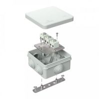 Коробка огнестойкая для о/п 40-0210-FR2.5-6 Е15-Е120 RAL7035 80х80х40 (44 шт/кор)