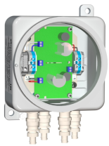 Блок питания уличный (во взрывозащищённом корпусе ШГВА171712 1Ex db IIС T5 Gb) БПУ-2-220VАС-24VDC/2,0А ВБ