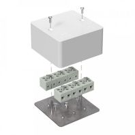 Коробка огнестойкая для кабель-канала 40-0460-FR6.0-12 Е15-Е120 RAL9003 85х85х45 (44 шт/кор)