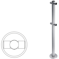 Стойка ограждения I-образная