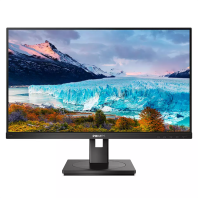 27" Philips 272S1M 1920x1080, LED, 16:9, IPS, 300cd, 1000:1, 50M:1, 4ms, 178/178, VGA, DVI, HDMI, DP, USB 3.2, USB-B,  3*USB-A 3.2, 75Hz, Speakers, HAS, Pivot, Tilt, Swivel, Внутр, VESA, Black, 3y
