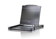 17.3" Single Rail LCD Console (USB, HDMI / DVI / VGA, 1920x1080)