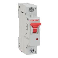 Авт. выкл. модульный YON MD63 1P 10А C 6kA