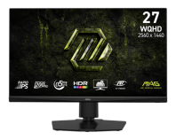 MSI 272QPF E20 27" 16:9 WQHD(2560x1440) Rapid IPS Flat, 0.5ms(GTG), 1000:1, 100M:1, 300nits, 178/178, 2xHDMI 2.0b, DP 1.4a, Tilt,Swivel,Height,Pivot,VESA,200Hz,Black,1y w-ty