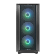 LIAN LI Lancool III RGB Black, Medium Case: E-ATX (under 280mm), ATX, Micro-ATX, Mini-ITX, 2xUSB 3.0, 1xUSB Type C, 1xAudio, Included Fans: 3x140mm ARGB PWM (300~1650RPM), 1x140mm PWM (200~1800RPM)