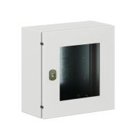 Корпус навесной уличный ST Outdoor с М/П с прозрачной дверью ВxШxГ 400x400x200 мм, IP66