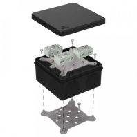 Коробка огнестойкая разветвительная для о/п двухкомпонентная 60-0300-FR6.0-4-6-Р Е15-Е60 RAL9005 100х100х50 (14 шт/кор)